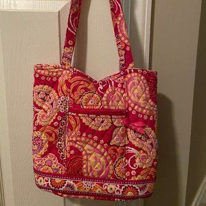 Vera Bradley Raspberry Fizz Tote Bag
